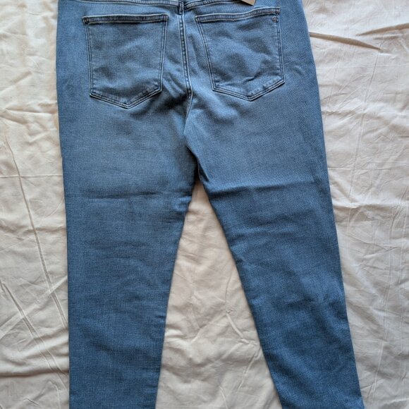NWT Madewell Mid-Rise Stovepipe Jeans in Skyford Wash Size 32 - Picture 5 of 7
